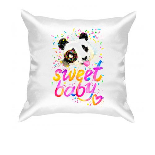 Подушка Sweet baby с пандой
