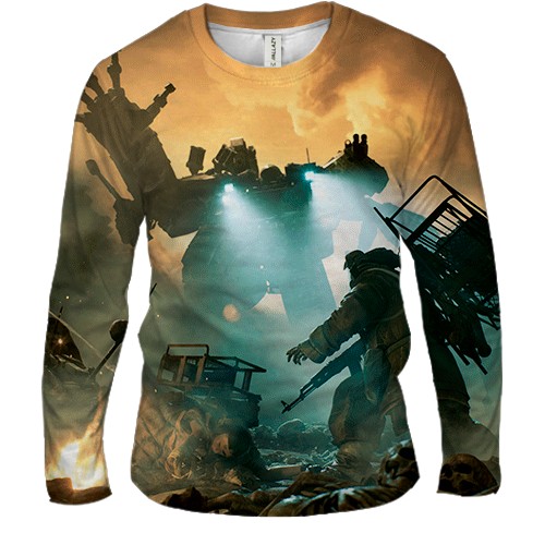 Мужской 3D лонгслив The Forever Winter