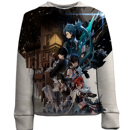 Детский 3D свитшот Wuthering Waves