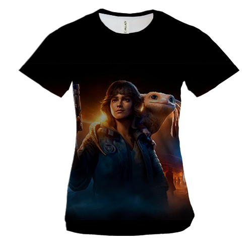 Женская 3D футболка Kay Vess - Star Wars Outlaws