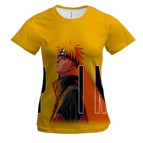 Жіноча 3D футболка PAIN - Naruto