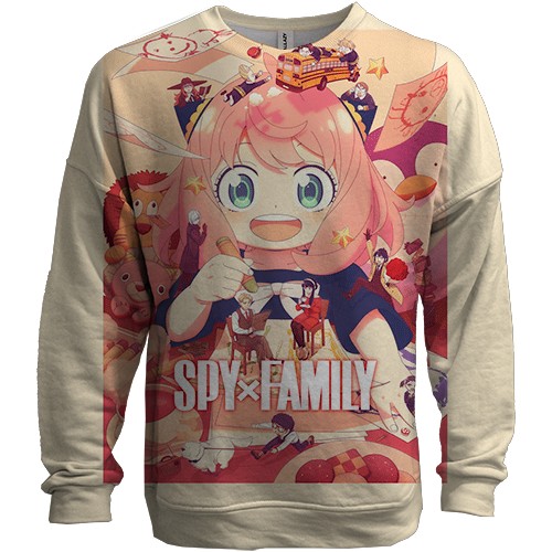 3D свитшот Spy x Family