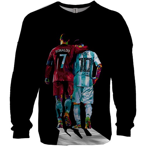 3D світшот Cristiano Ronaldo x Lionel Messi