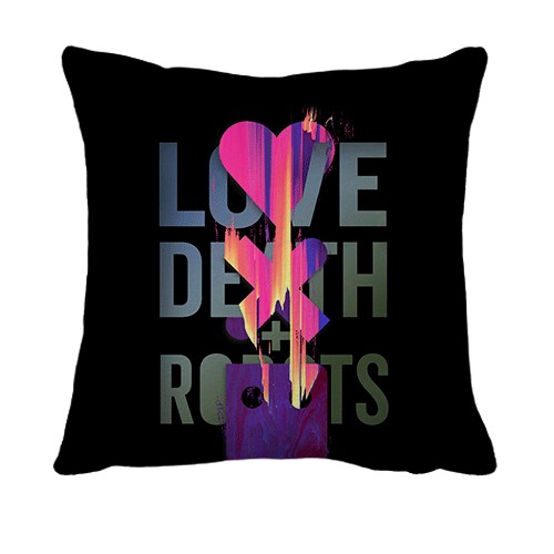 3D подушка Love,Death,Robots