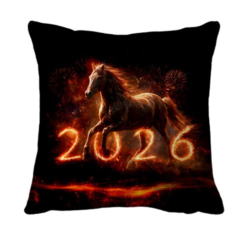 3D подушка Рік Коня, 2026