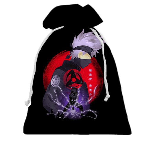 3D Подарунковий мішечок Kakashi Hatake, sharingan