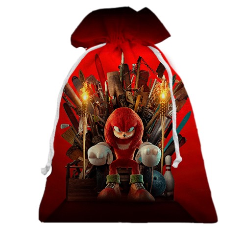 3D Подарунковий мішечок Knuckles TV