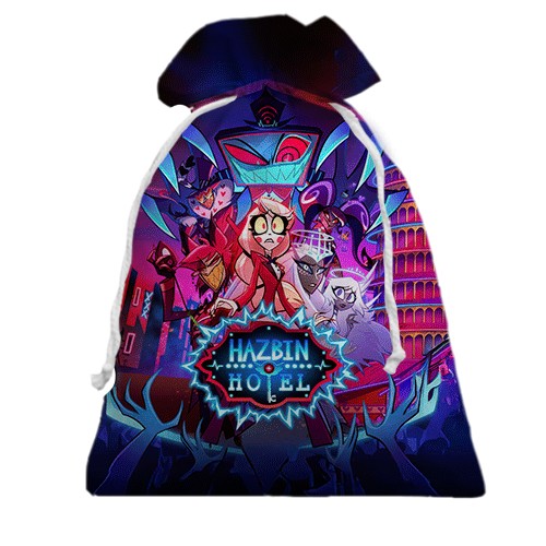 3D Подарунковий мішечок Hazbin Hotel poster