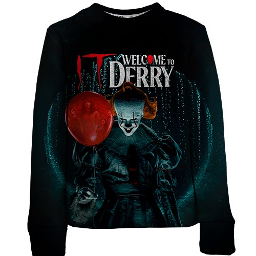 Дитячий 3D світшот IT: Welcome to Derry