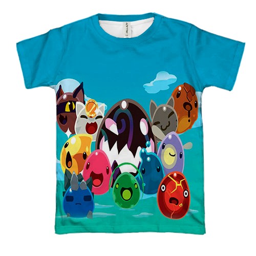 3D футболка Slime Rancher - slime