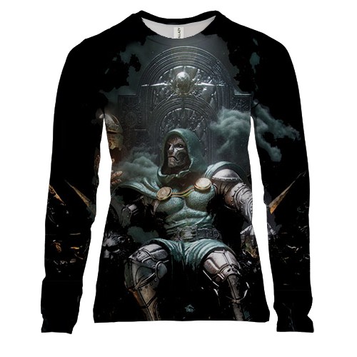 Женский 3D лонгслив Victor von Doom (Avengers: Doomsday)