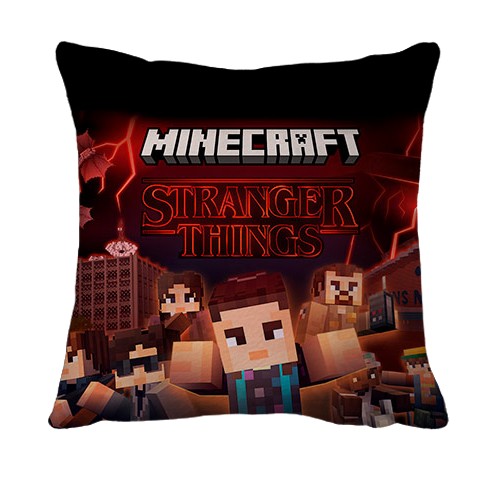 3D подушка Stranger Things x Minecraft