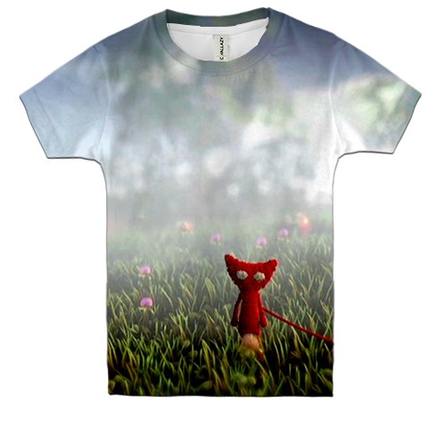 Детская 3D футболка Unravel Two - Red