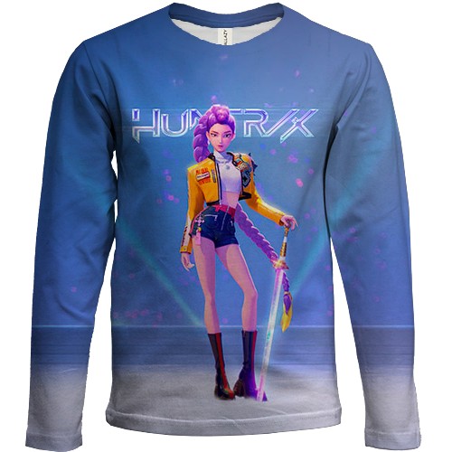 Детский 3D лонгслив Rumi (Huntrix) - KPop Demon Hunters