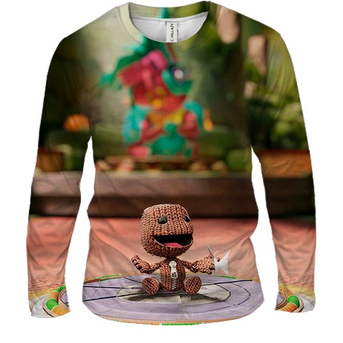 Мужской 3D лонгслив Sackboy - A Big Adventure