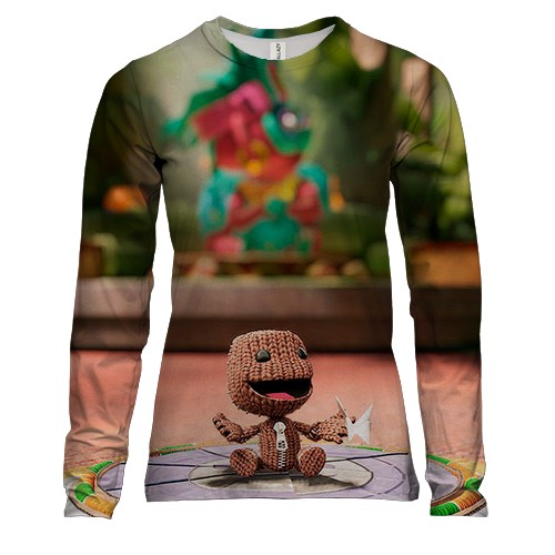 Женский 3D лонгслив Sackboy - A Big Adventure