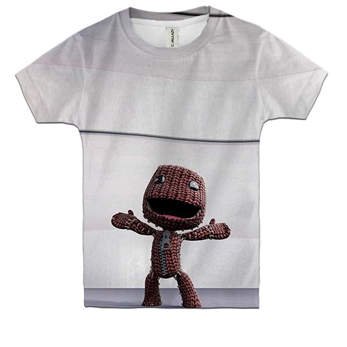 Детская 3D футболка Sackboy: A Big Adventure
