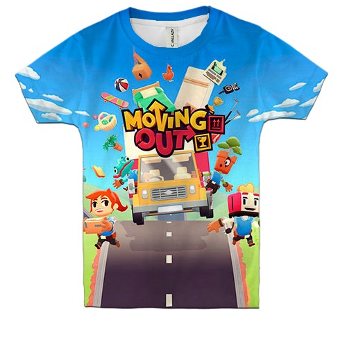 Дитяча 3D футболка Moving Out