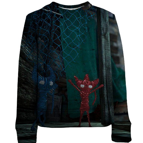 Дитячий 3D світшот Unravel Two - Blue and Red