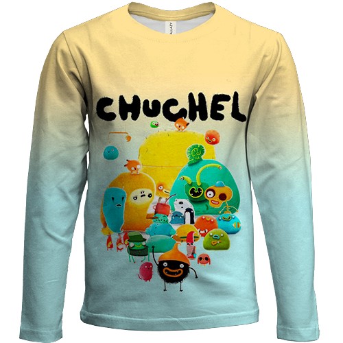 Дитячий 3D лонгслів CHUCHEL game