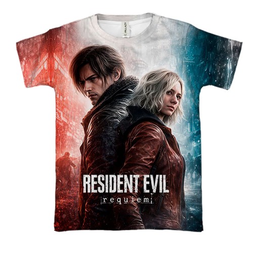 3D футболка Resident Evil Requiem