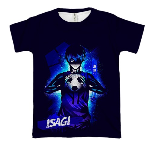 3D футболка Isagi - Blue Lock