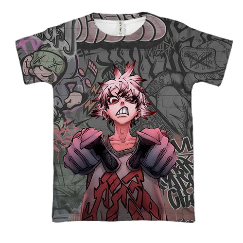 3D футболка Gachiakuta graffiti