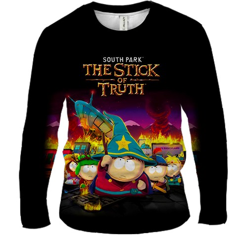 Мужской 3D лонгслив South Park - The Stick of Truth