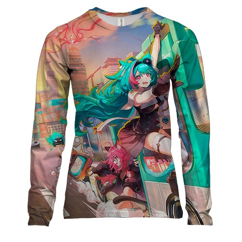 Жіночий 3D лонгслів NTE: Neverness to Everness