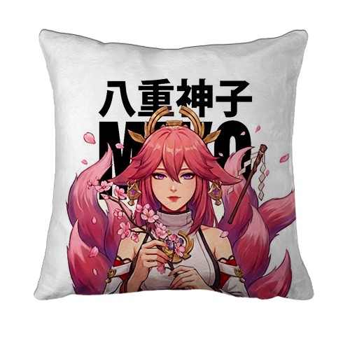 3D подушка Miko tails - Genshin Impact