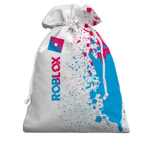 3D Подарунковий мішечок Roblox яскраві фарби