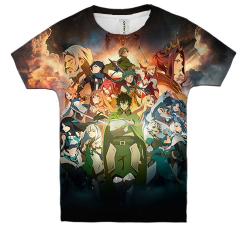 Детская 3D футболка Восхождение Героя Щита