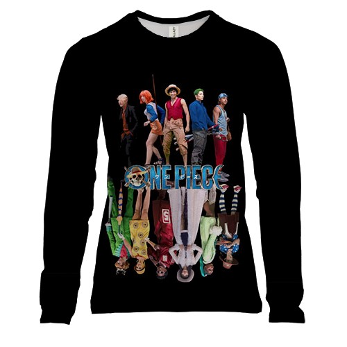 Женский 3D лонгслив One Piece Show