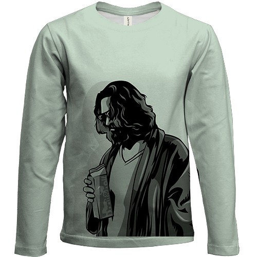 Детский 3D лонгслив The Big Lebowski