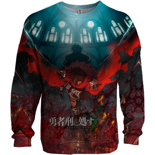 3D свитшот Приговорённый быть героем