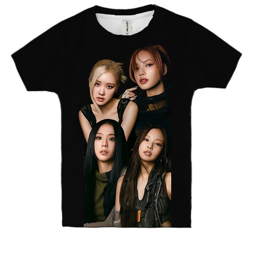 Дитяча 3D футболка Blackpink Band