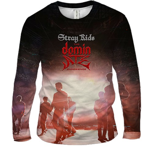 Чоловічий 3D лонгслів Stray Kids - The dominATE experience