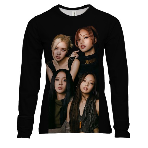 Жіночий 3D лонгслів Blackpink Band