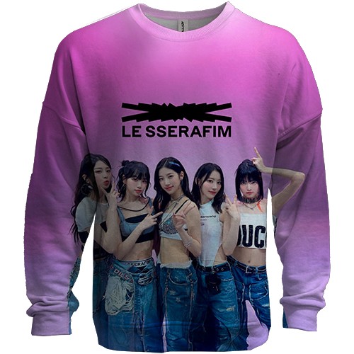3D свитшот Le Sserafim