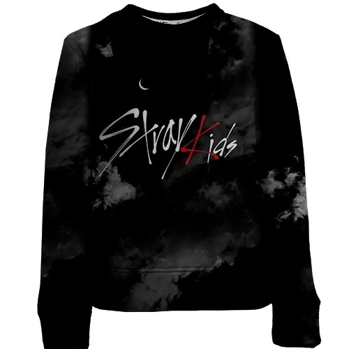 Детский 3D свитшот Stray Kids (ночное небо)