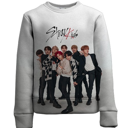 Детский 3D свитшот Stray Kids Band