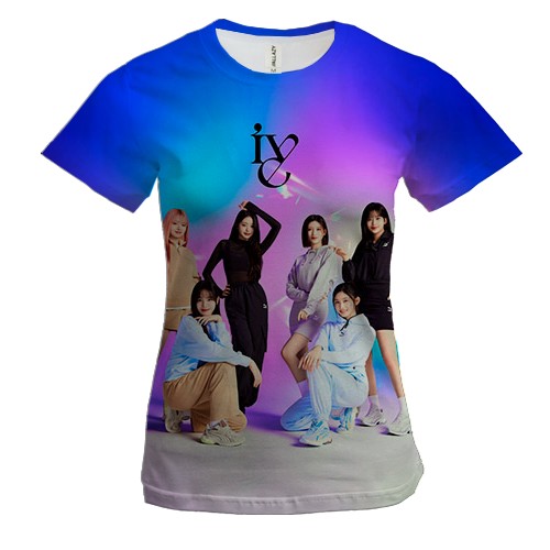 Жіноча 3D футболка IVE (K-pop)