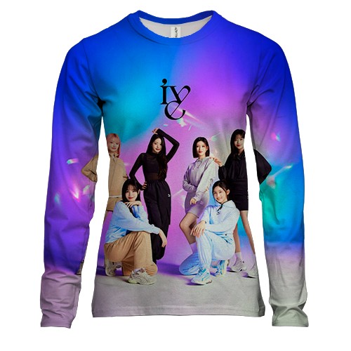 Жіночий 3D лонгслів IVE (K-pop)