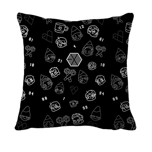 3D подушка EXO с иконками