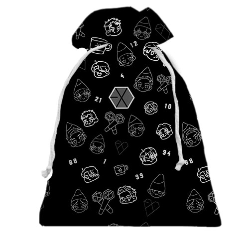 3D Подарунковий мішечок EXO з іконками