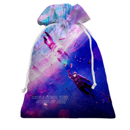 3D Подарочный мешочек CS2 - two sides