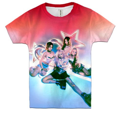 Дитяча 3D футболка GIRLSET (K-Pop)