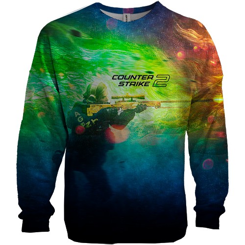 3D світшот CS2 Agent Sniper