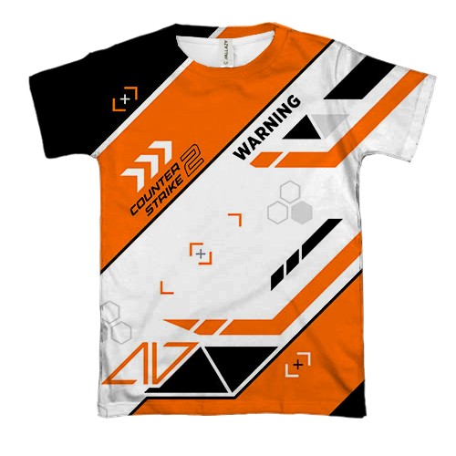 3D футболка Counter Strike 2 - Asiimov