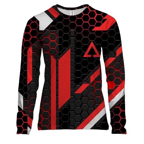 Жіночий 3D лонгслів Counter Strike - Cyrex